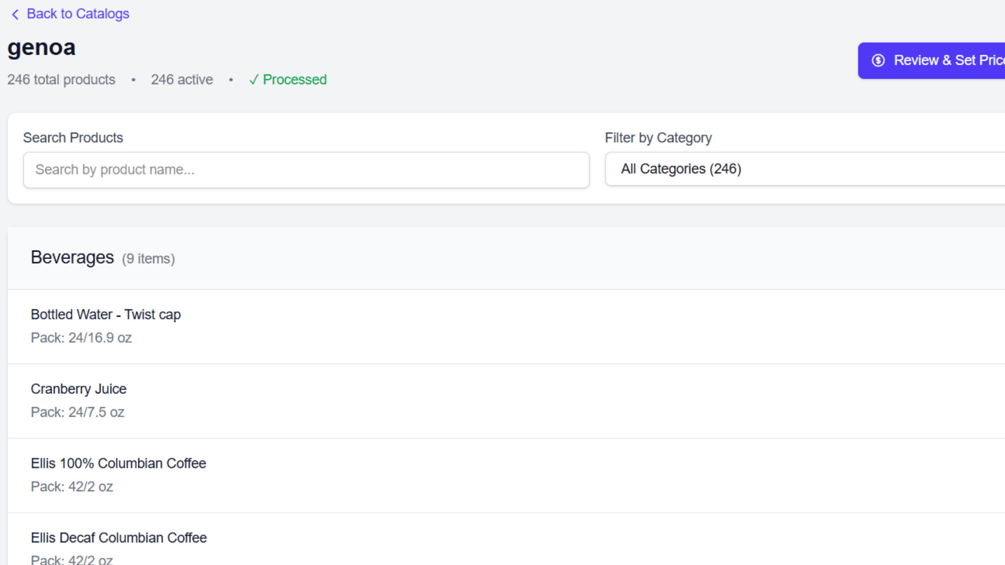 Take photos of invoices and turn them into digital catalogs